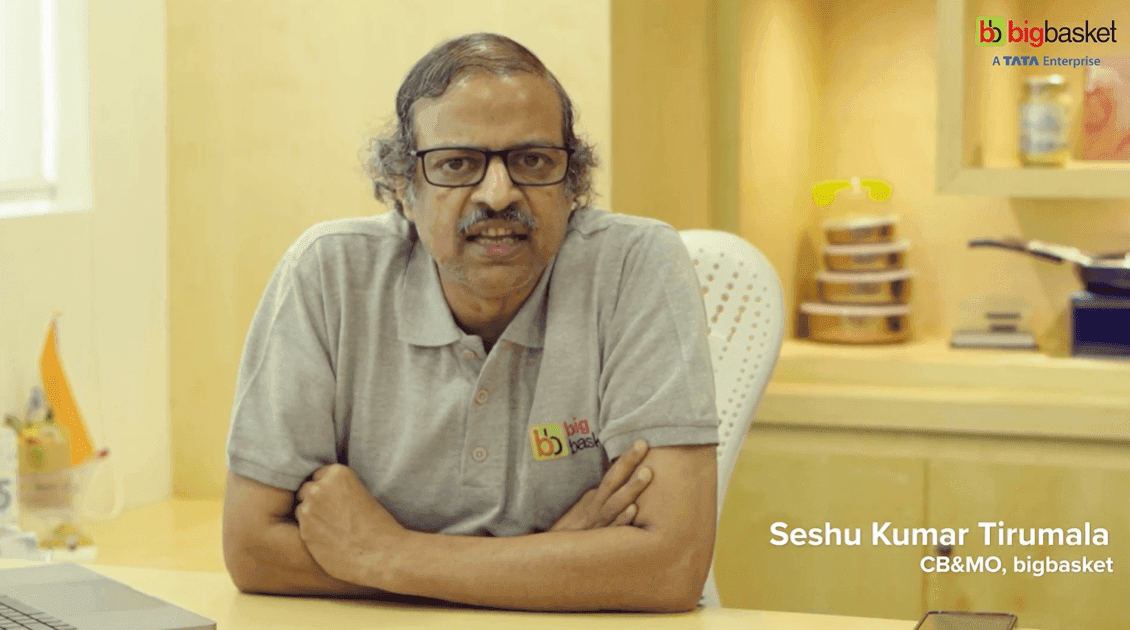 Seshu Kumar Tirumala, CB&MO, bigbasket