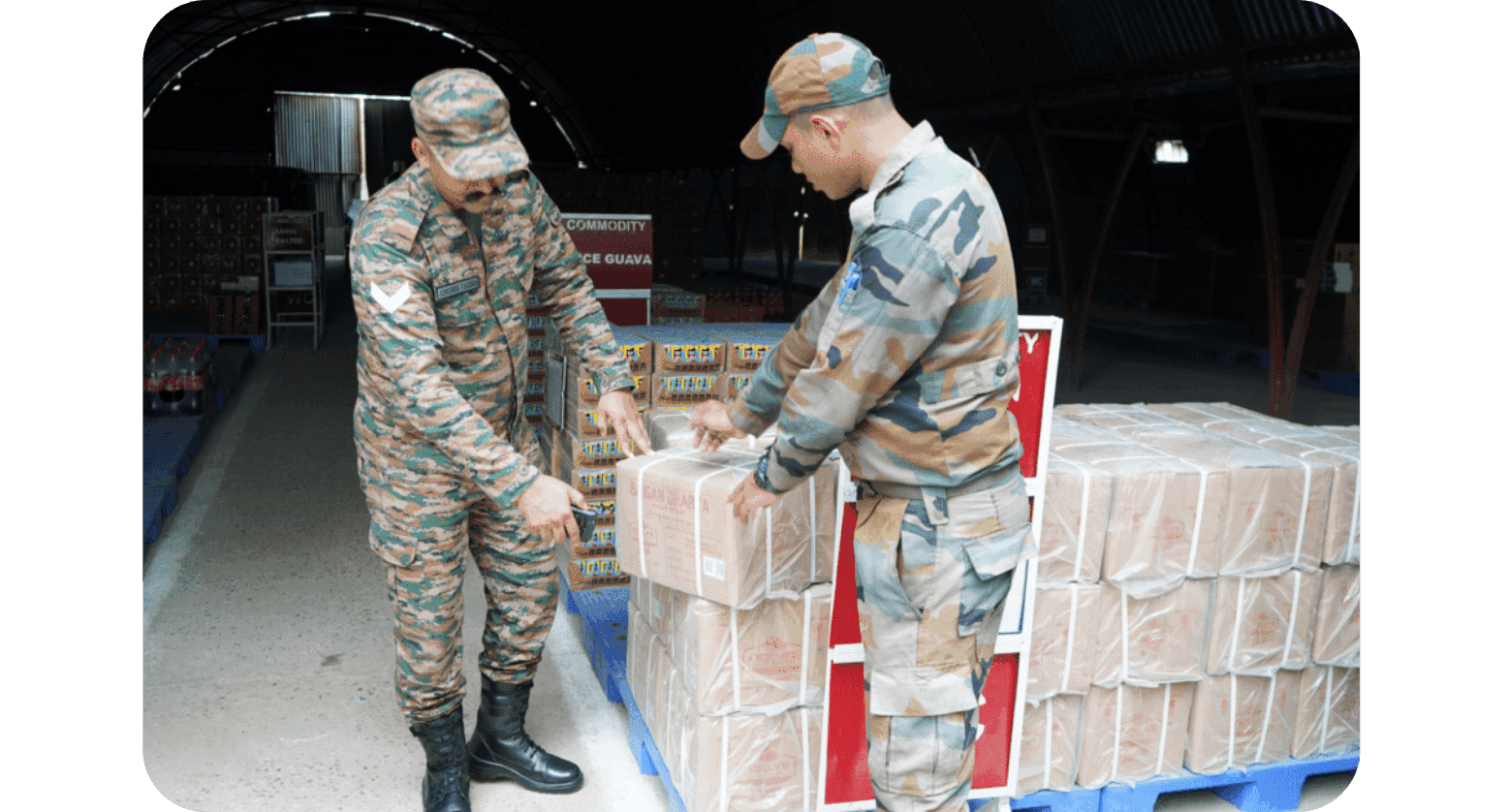 Indian Army Food Traceability   