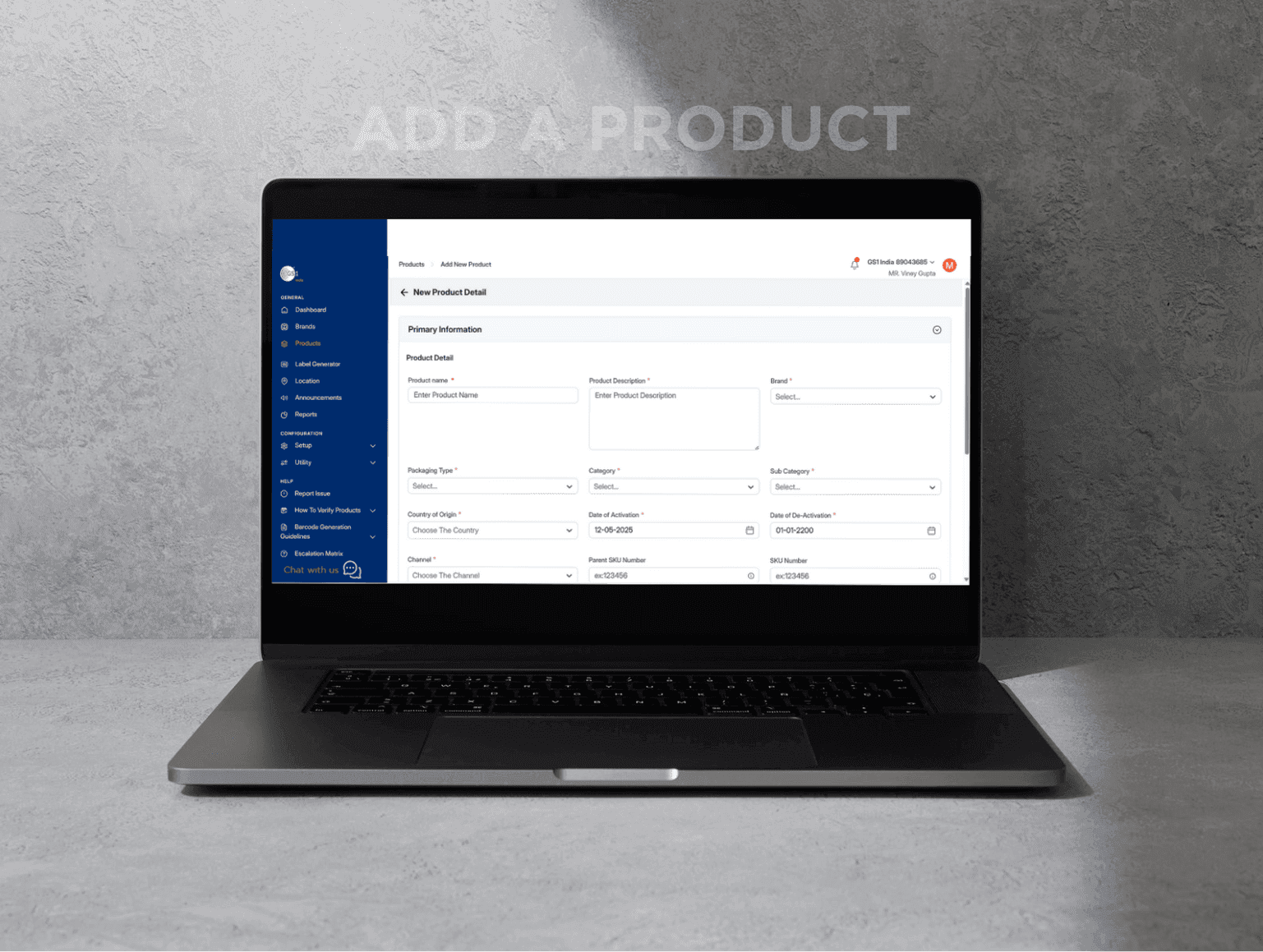 How to Add a Product in DataKart